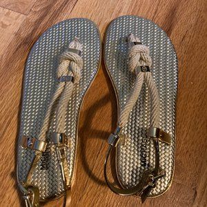 Michael Kors Holly Jelly Rope Sandals
